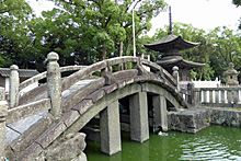 知立神社 石橋